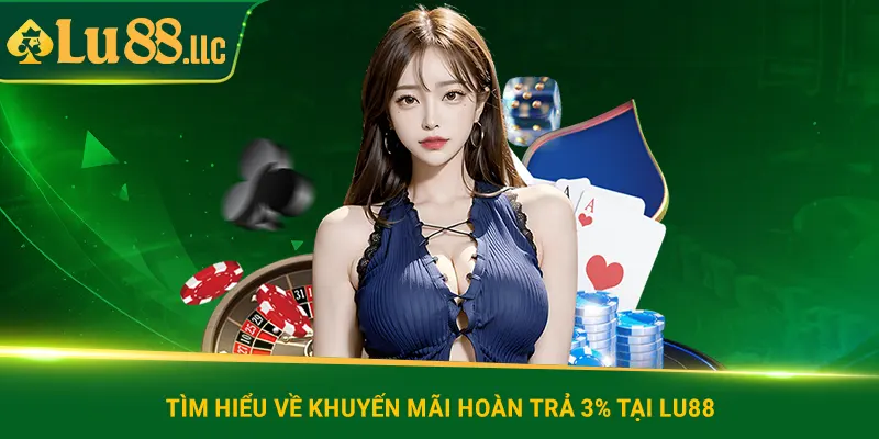 Tìm hiểu về khuyến mãi hoàn trả 3% tại lu88